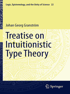 cover image of Treatise on Intuitionistic Type Theory